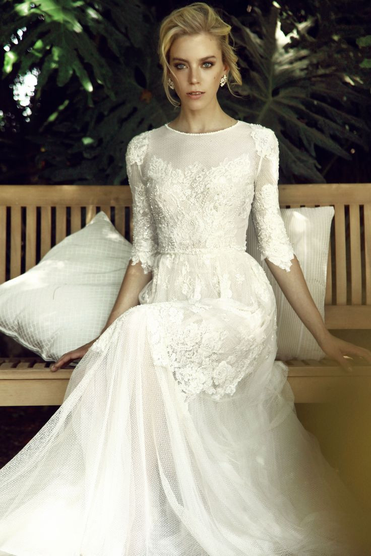 Modest Wedding Gowns
 192 best Modest Gowns for the Conservative Bride images on
