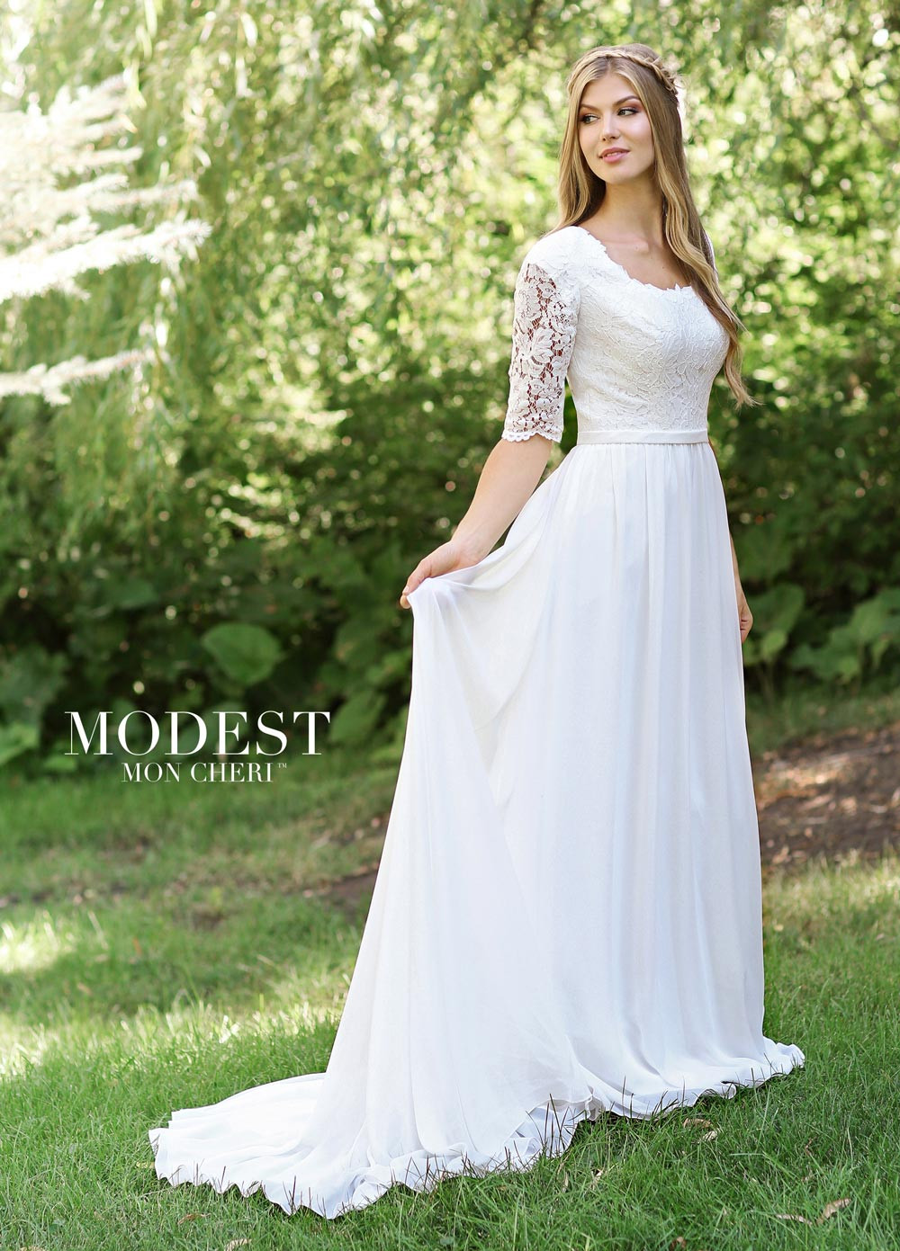 Modest Wedding Gowns
 Modest by Mon Cheri • Bridal Gowns • Sacramento Bride & Groom