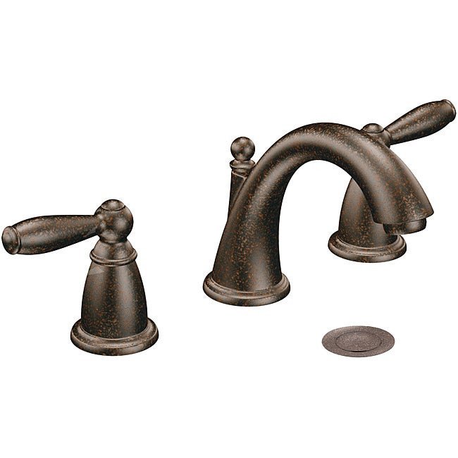 Moen Bronze Bathroom Faucet
 Shop Moen Brantford 2 handle Oil Rubbed Bronze Bathroom