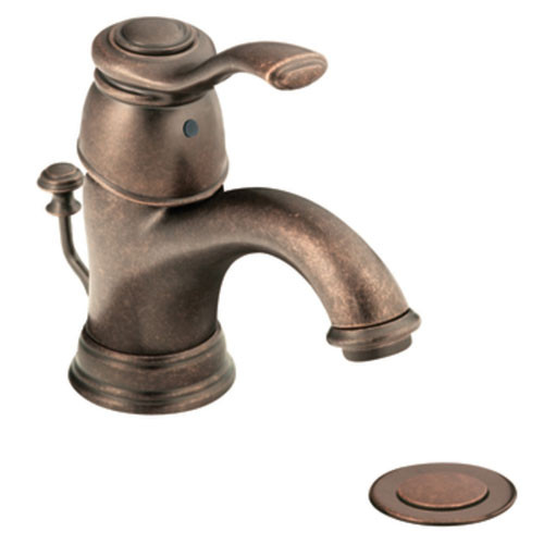 Moen Bronze Bathroom Faucet
 Moen 6102ORB Kingsley Single Handle Centerset Lavatory