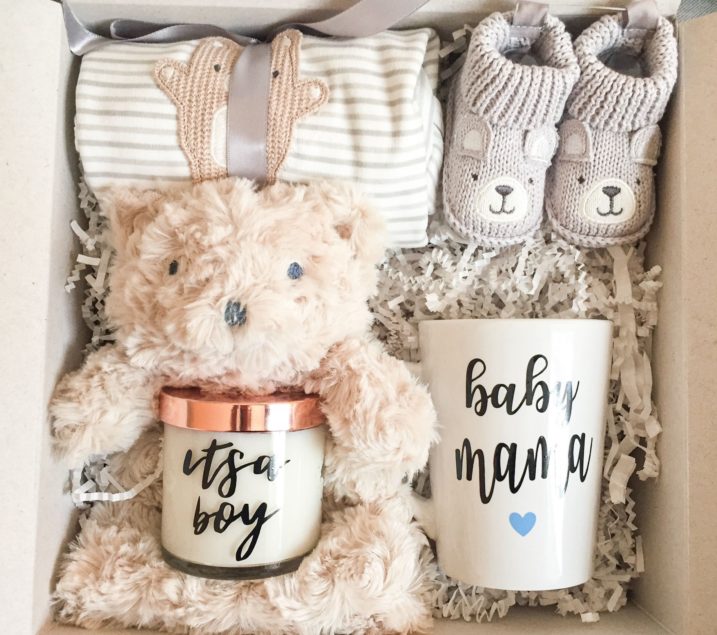 Mom And Baby Gifts
 It s a Boy Gift set baby announcement gender reveal