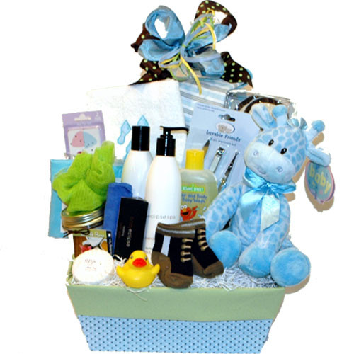 Mom And Baby Gifts
 New Baby and Mom Gift Basket Mom and Baby Boy Gift Basket