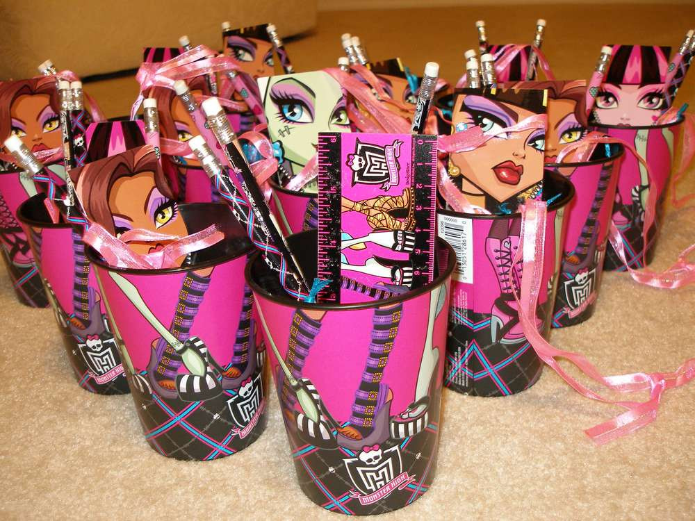 Monster High Birthday Party Supplies
 Monster High Spa Birthday Party Birthday Party Ideas