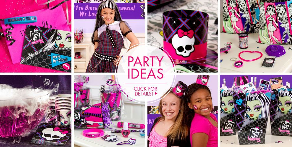 Monster High Birthday Party Supplies
 Monster High Party Supplies Monster High Birthday Ideas