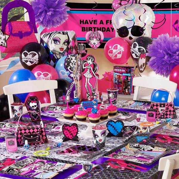 Monster High Birthday Party Supplies
 Supplies Monster High Party Supplies