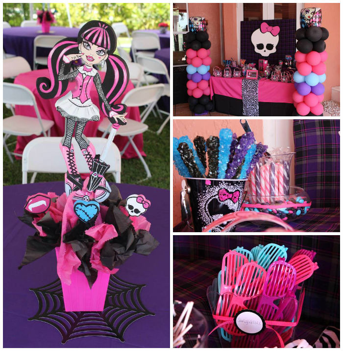 Monster High Birthday Party Supplies
 Kara s Party Ideas Monster High Themed Birthday Party via
