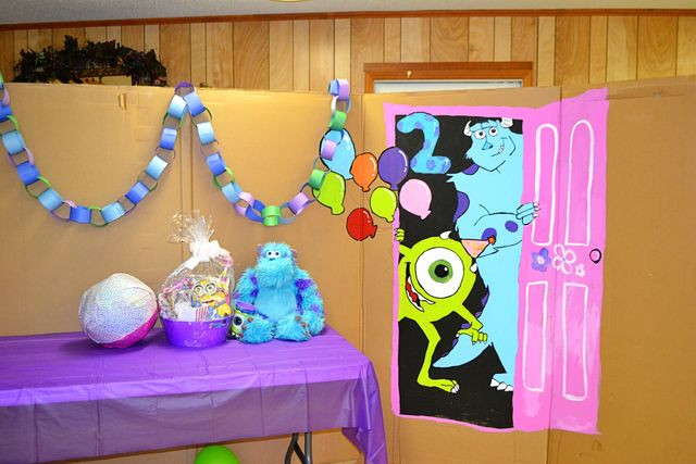 Monster Inc Birthday Party Ideas
 monsters inc Birthday Party Ideas