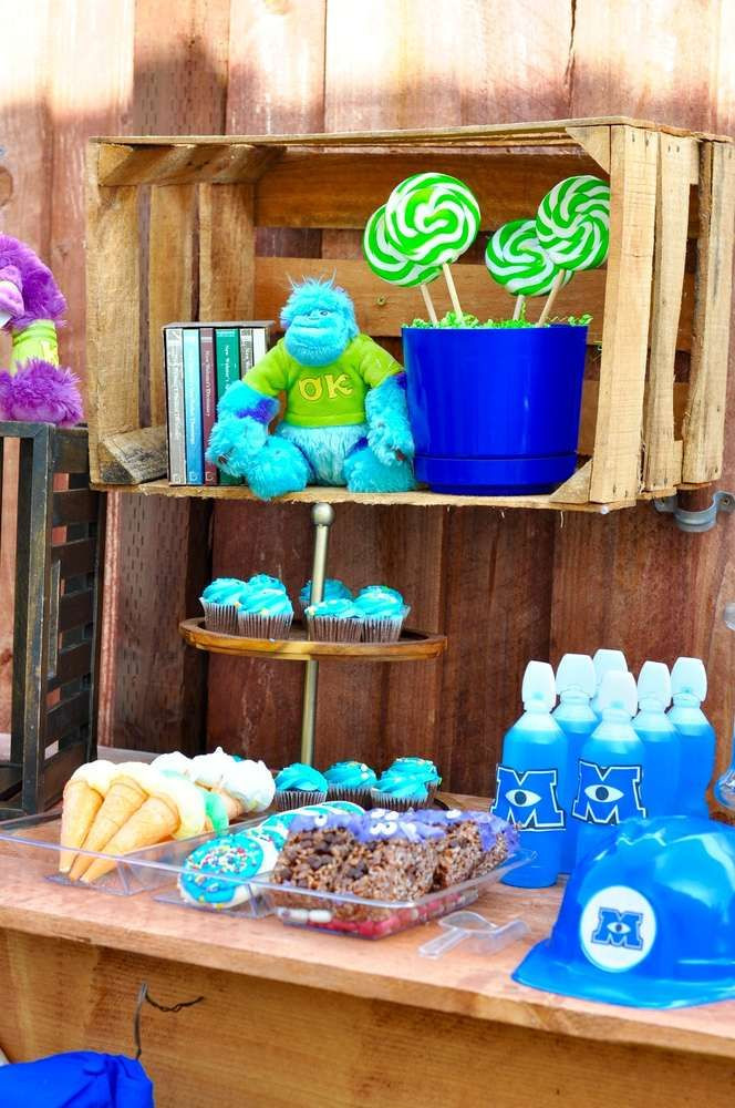 Monster Inc Birthday Party Ideas
 99 best Monsters Inc Party Ideas images on Pinterest