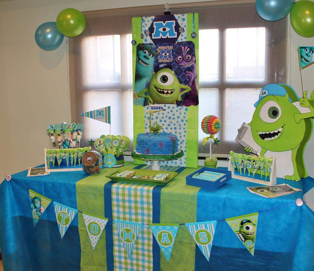 Monster Inc Birthday Party Ideas
 Monsters Inc Birthday Party Ideas 1 of 8