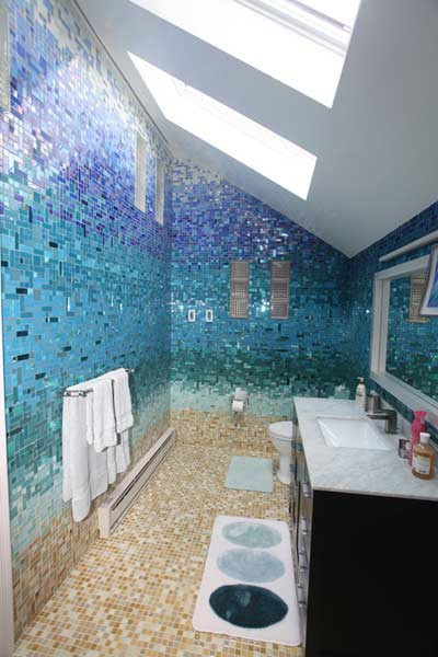 Mosaic Bathroom Tiles
 creative juice "What Were They Thinking Thursday