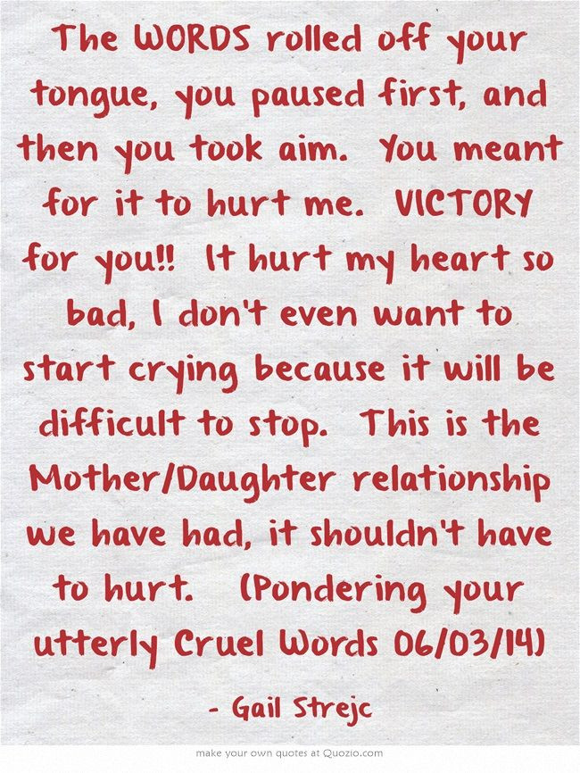 Mother And Daughter Relationship Quotes
 Quotes about Bad mothers 41 quotes