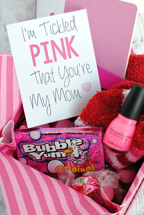 Mother Day Gift Ideas From Daughter
 Tickled Pink Gift Idea