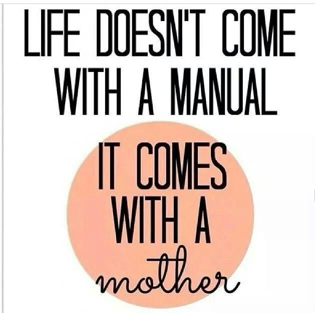 Mother Day Quotes From Daughter
 Life Doesn t e With A Manual It es With A Mother