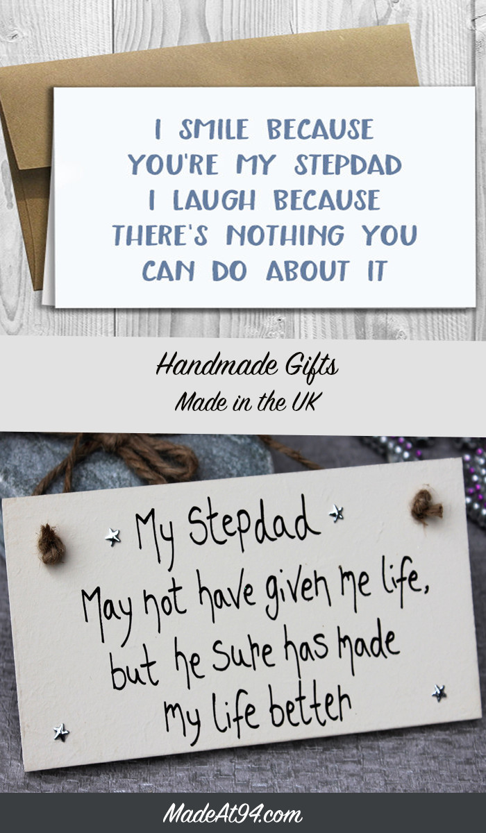 Mother'S Day Gift Ideas For Hard To Buy
 Stepdad Gift Plaque For Birthday and Father s Day Present
