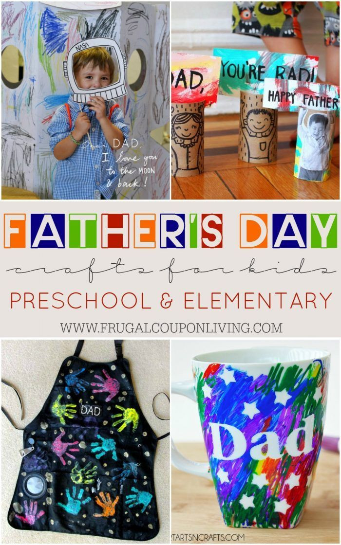 Mother'S Day Gift Ideas For Preschoolers
 Father s Day Crafts for Kids Preschool Elementary and