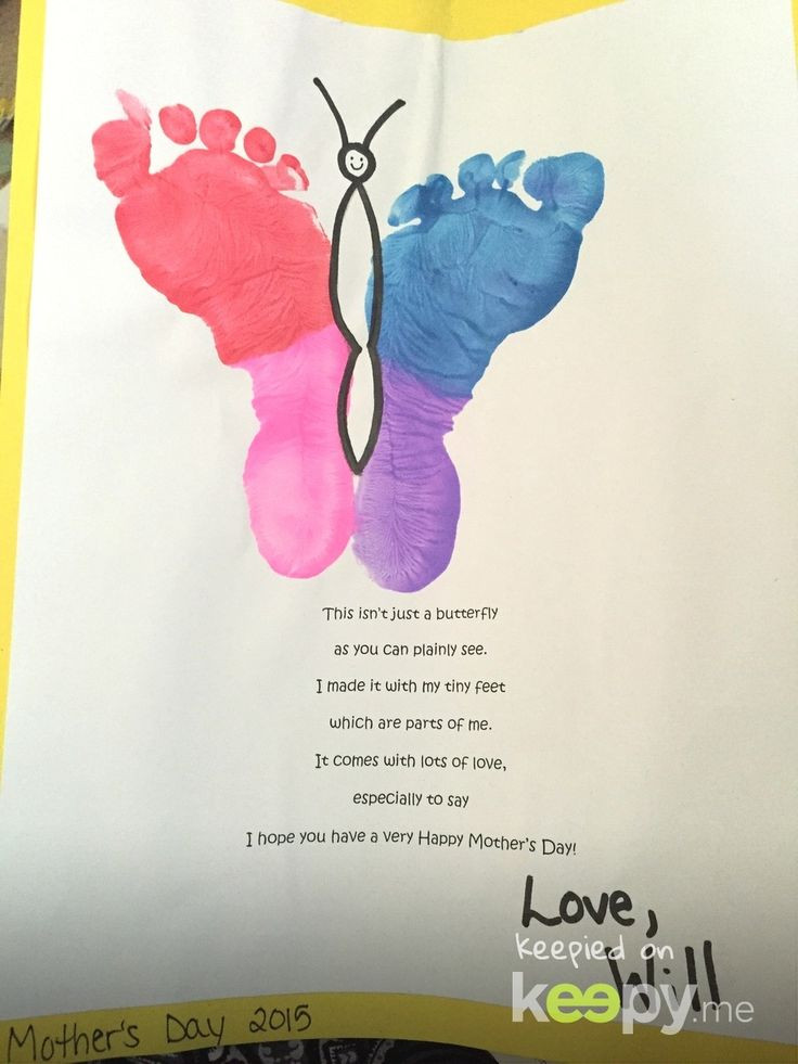 Mother'S Day Gift Ideas For Preschoolers
 60 best preschool Footprint images on Pinterest