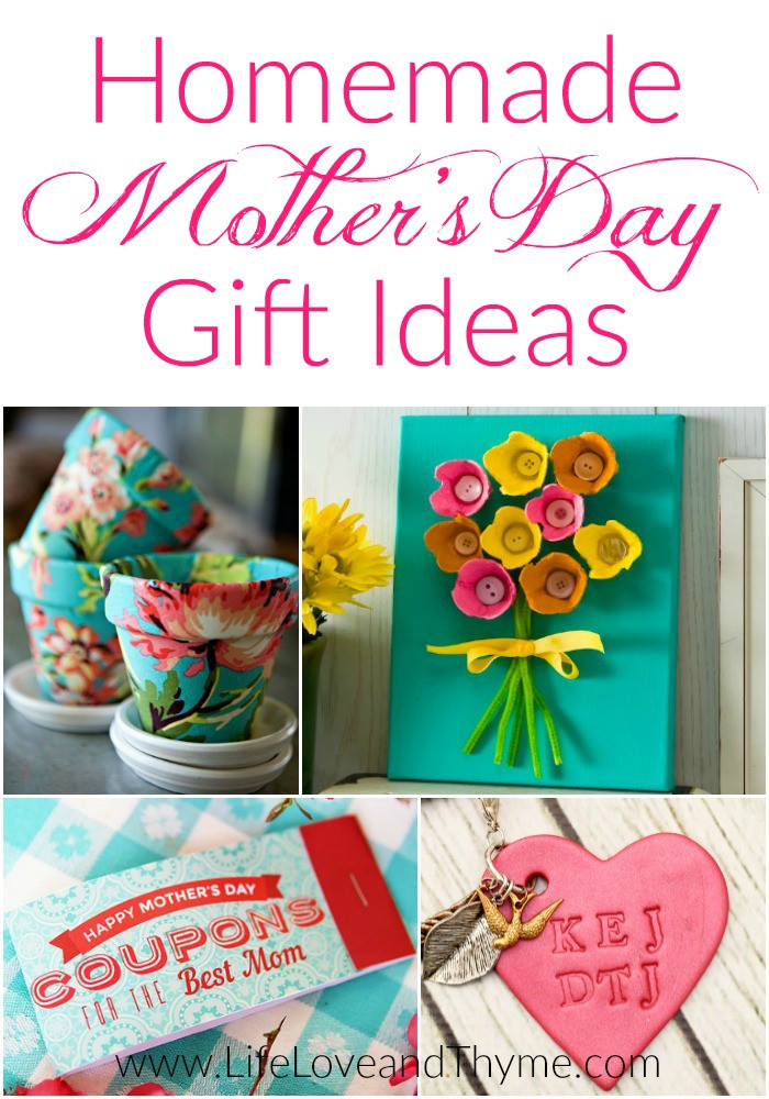 Mother'S Day Homemade Gift Ideas
 Homemade Mother s Day Gift Ideas