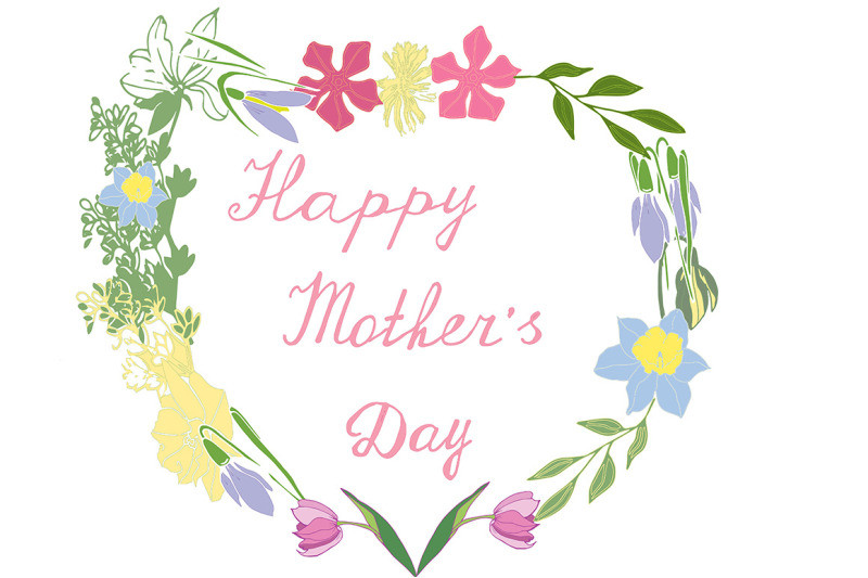 Mother'S Day Quotes And Images
 Mother s Day greeting card with flowers on the background