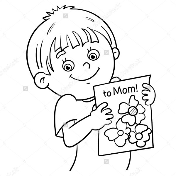 Mothers Day Coloring Pages For Toddlers
 9 Mothers Day Coloring Pages Free Sample Example