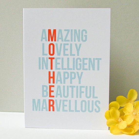 Mothers Day Gift Card Ideas
 Your Amazing Birthday & Mothers Day Card
