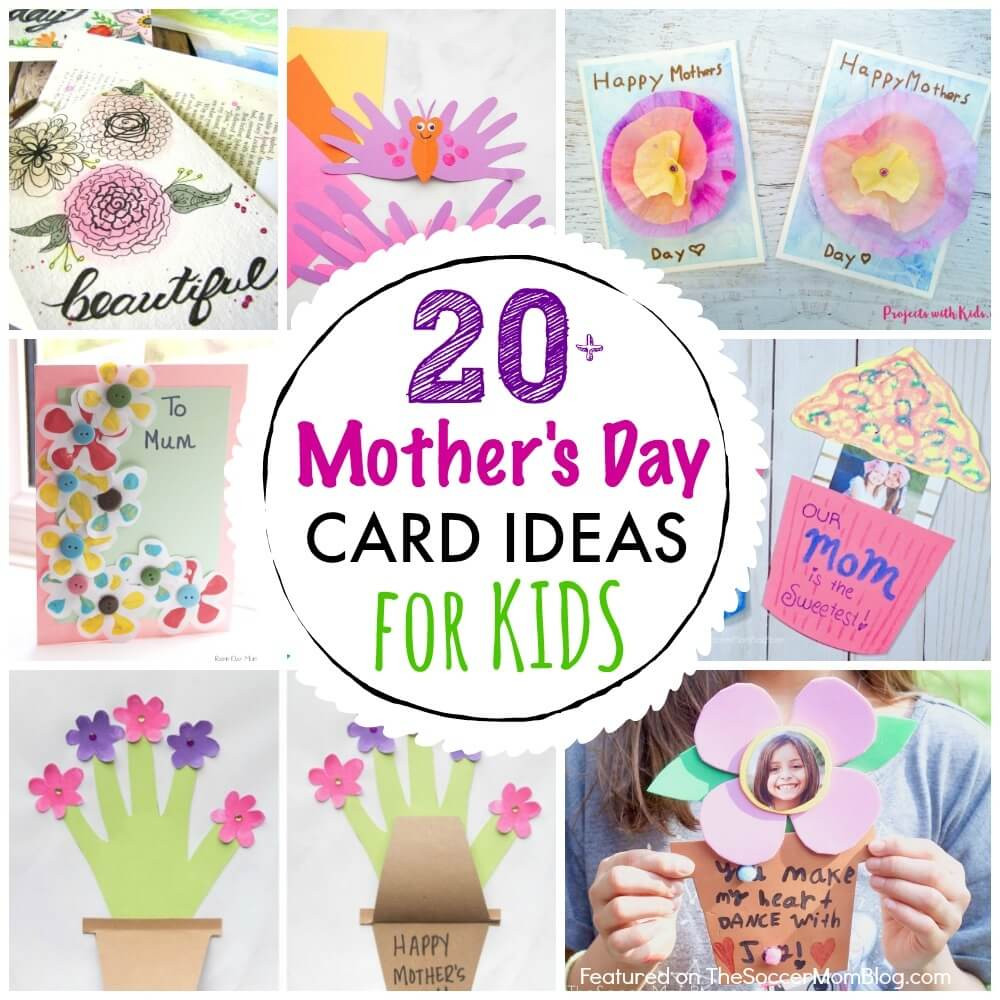 Mothers Day Gift Card Ideas
 23 Homemade Mothers Day Cards for Kids to Make The