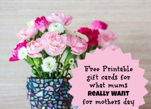 Mothers Day Gift Card Ideas
 11 Mother s day t ideas Free printable t cards for