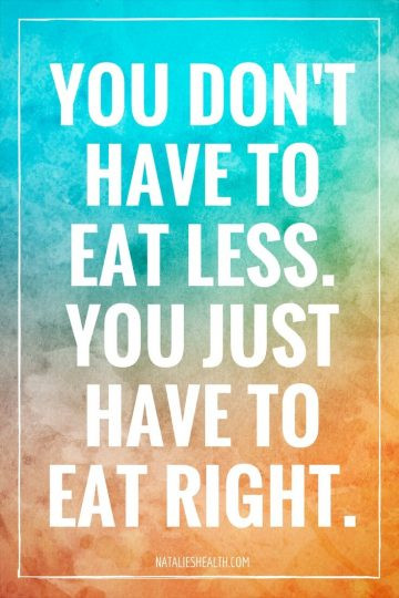 Motivational Food Quotes
 Natalie s Food & Health Eat healthy and live better