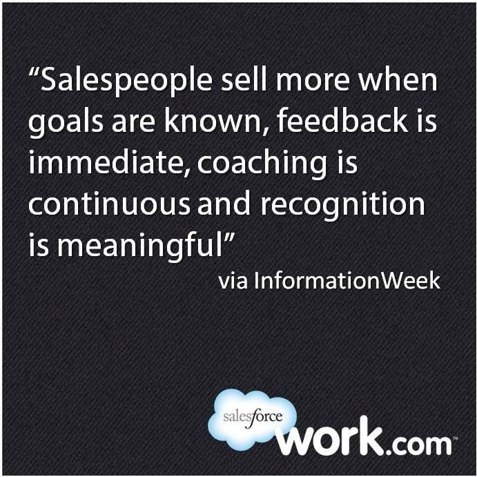 Motivational Quote For Sales Team
 Salesforce Motivates Sales Teams With Work