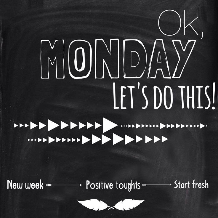 Motivational Quote Of The Week
 Quote Ok monday let s do this New week positive