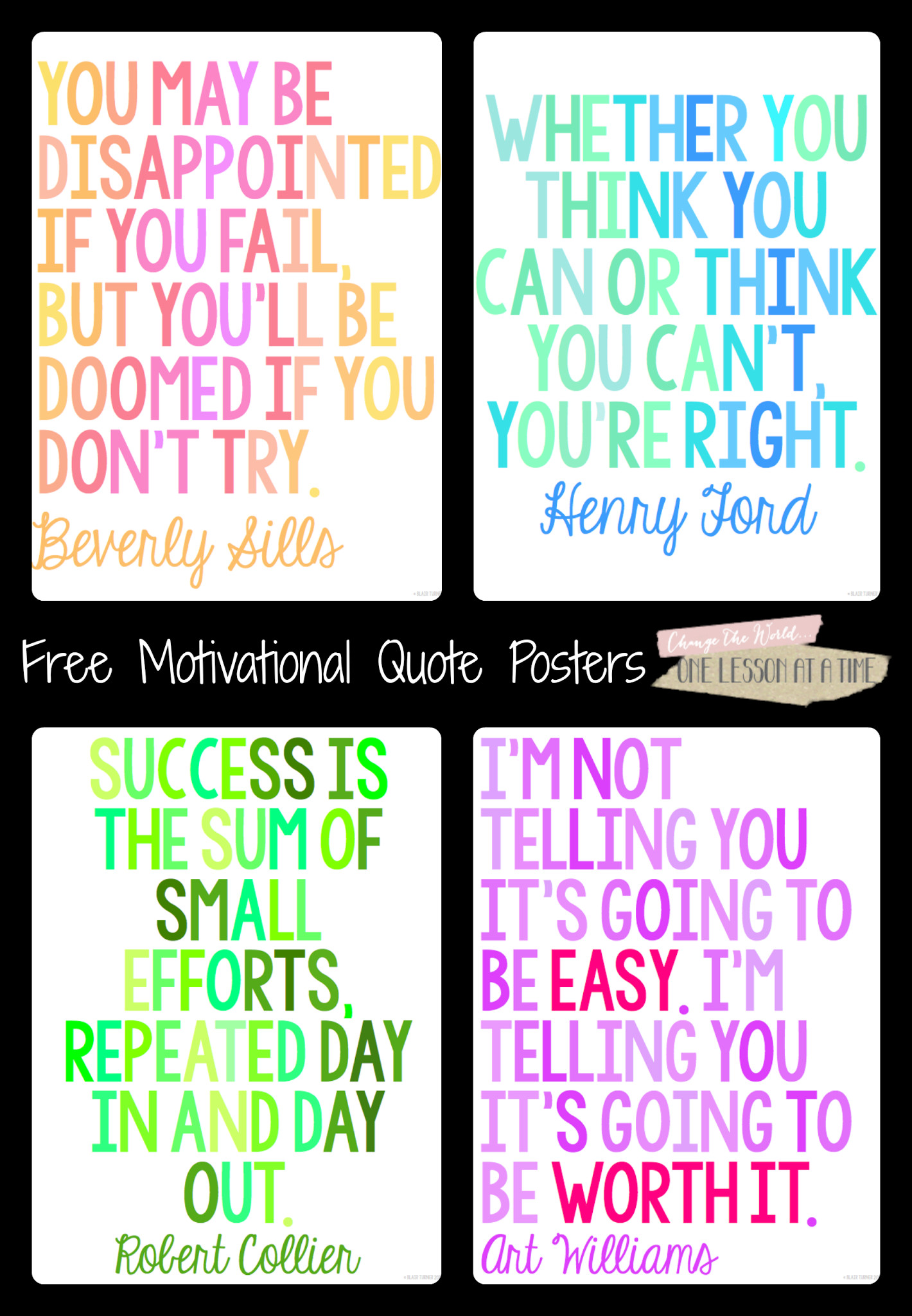 Motivational Testing Quotes
 Motivational Quotes for State Testing Free Posters
