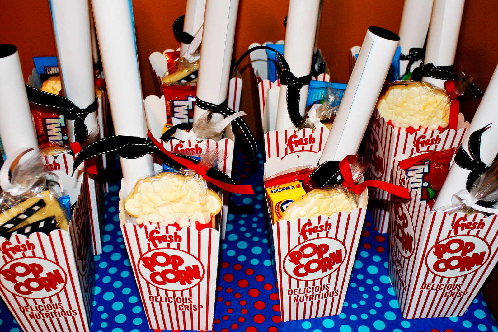 Movie Themed Birthday Party
 cutest little things 5th Birthday Movie Party