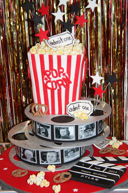 Movie Themed Birthday Party
 Leonie s Cakes and Parties MOVIE NIGHT PARTY