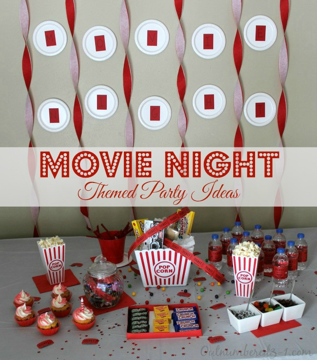 Movie Themed Birthday Party
 Movie Night Themed Party Ideas Outnumbered 3 to 1