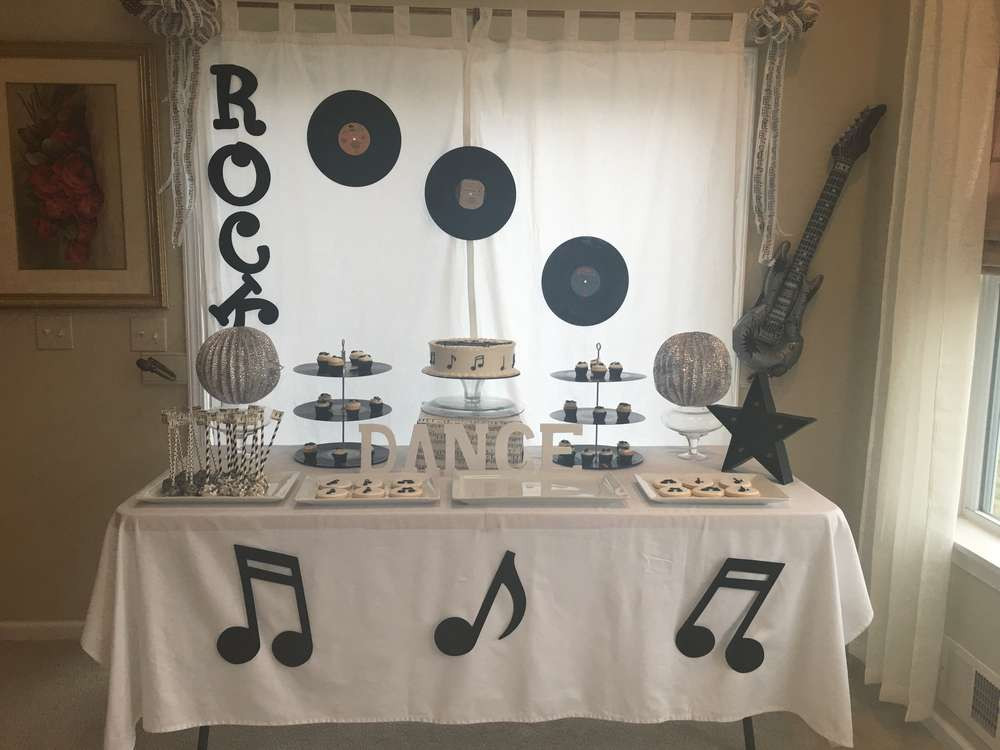 Music Crafts For Adults
 Music Birthday Party Ideas 1 of 31