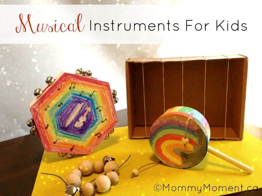 Music Crafts For Adults
 DIY Musical Instruments with Green Kid Crafts