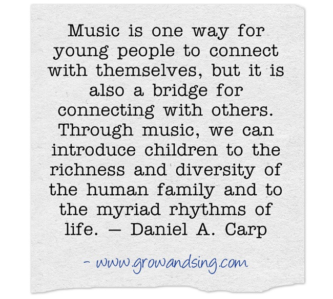 Music Quotes For Children
 Kindermusik Quotes Grow and Sing Studios