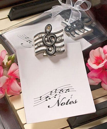 Music Themed Wedding Favors
 Love Note Wedding Event Musical Theme Party Favors