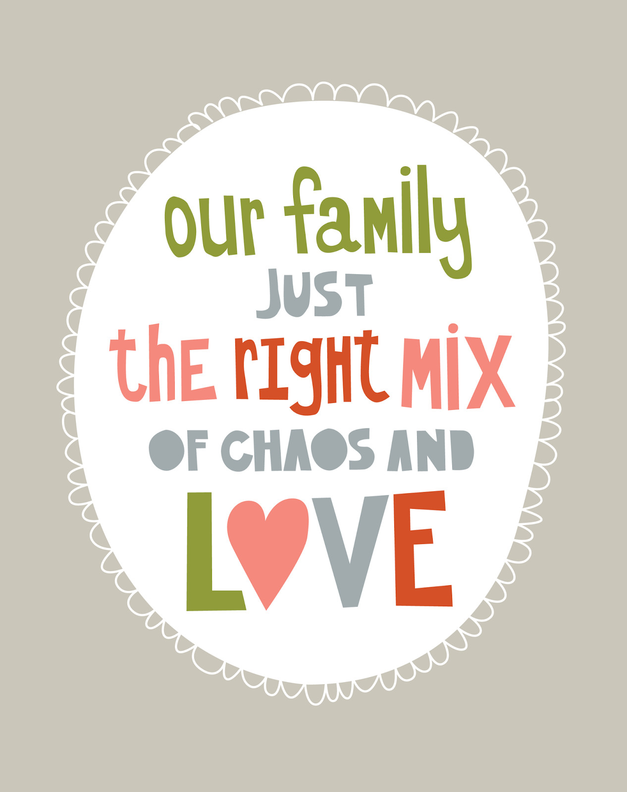 My Happy Family Quotes
 ERIN DEEGAN design studio