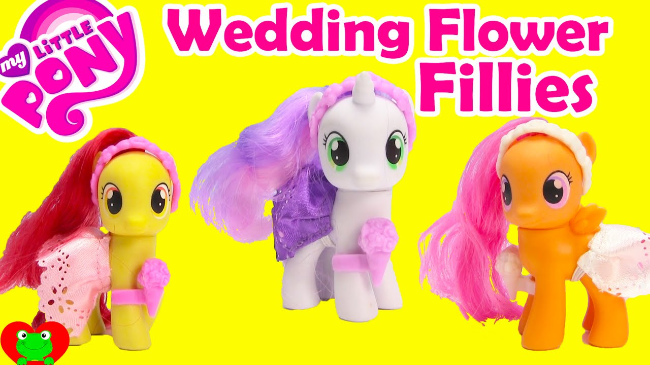 My Little Pony Wedding Flower Fillies Set
 My Little Pony Wedding Flower Fillies With Cutie Mark C