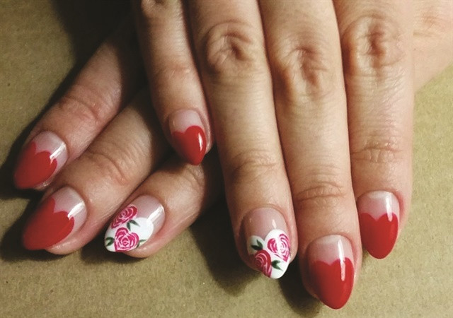 Nail Art Columbia City In
 20 Ring Finger Accent Nails for Valentine s Day NAILS
