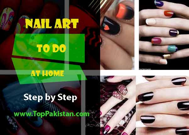 Nail Art Designs Step By Step At Home
 How To Do Nail Art At Home Step by Step