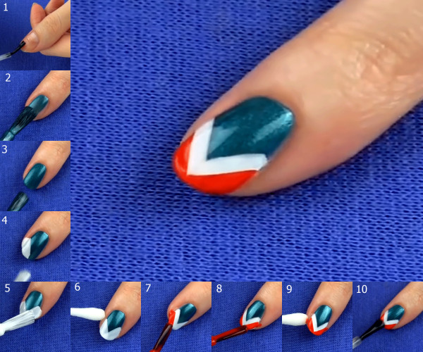 Nail Art Designs Step By Step At Home
 5 Easy Nail Art Designs for Beginners at Home Stylish Belles