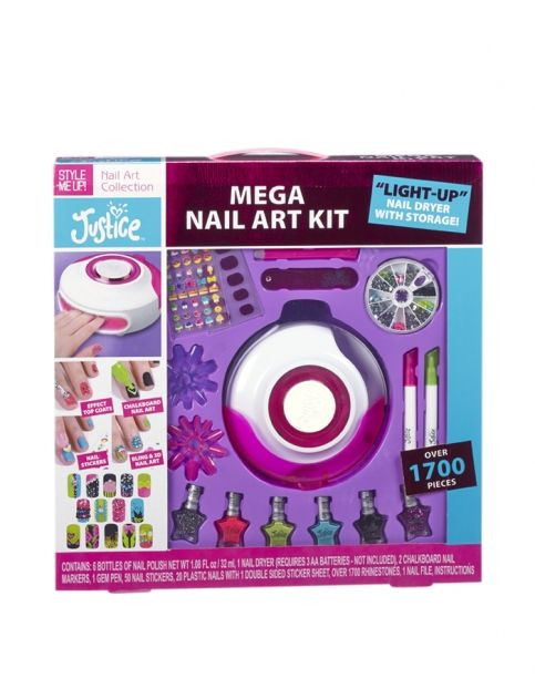 Nail Art Kit For Girls
 Mega Nail Art Kit