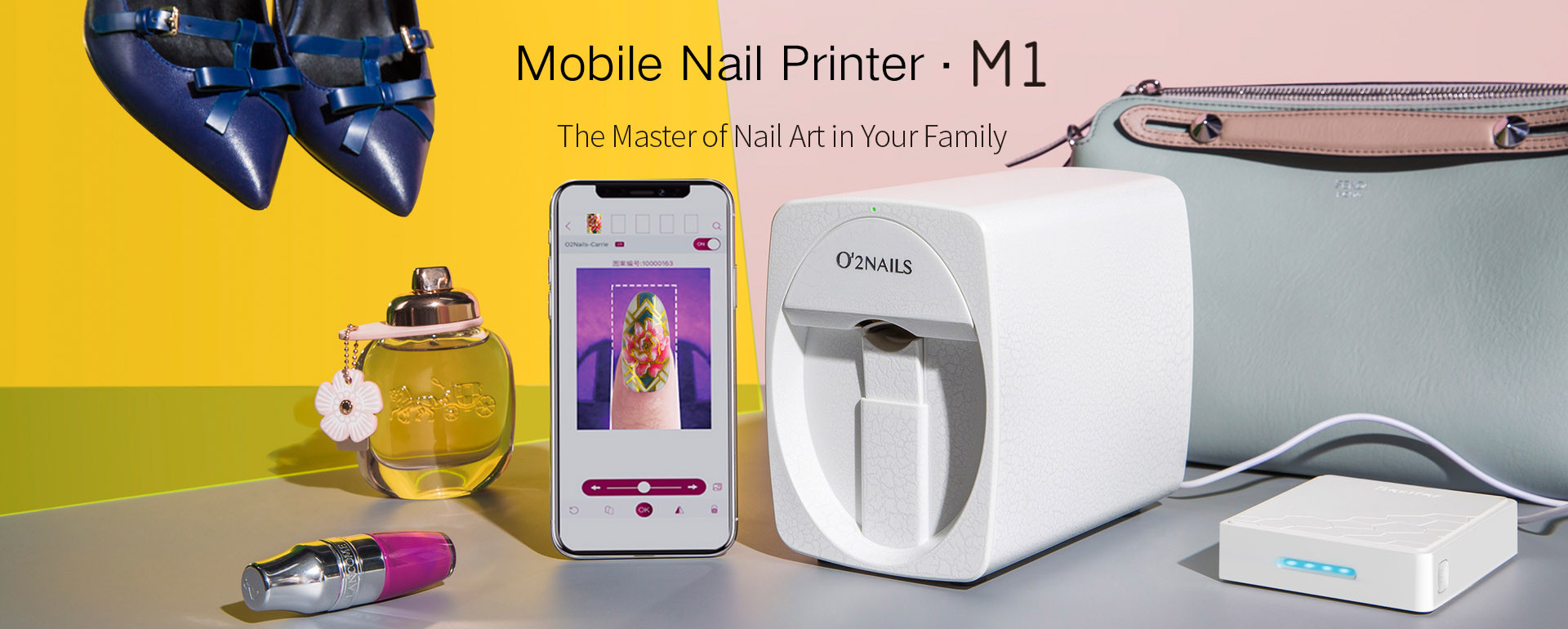Nail Art Printer
 O2Nails Mobile Nail Printer Digital Nail Printer Nail