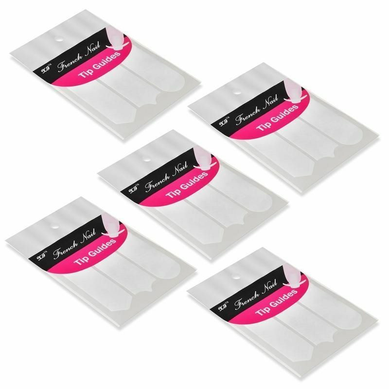 Nail Art Tools Walmart
 5 pack 240pc French Manicure Nail Art Tips Form Guide