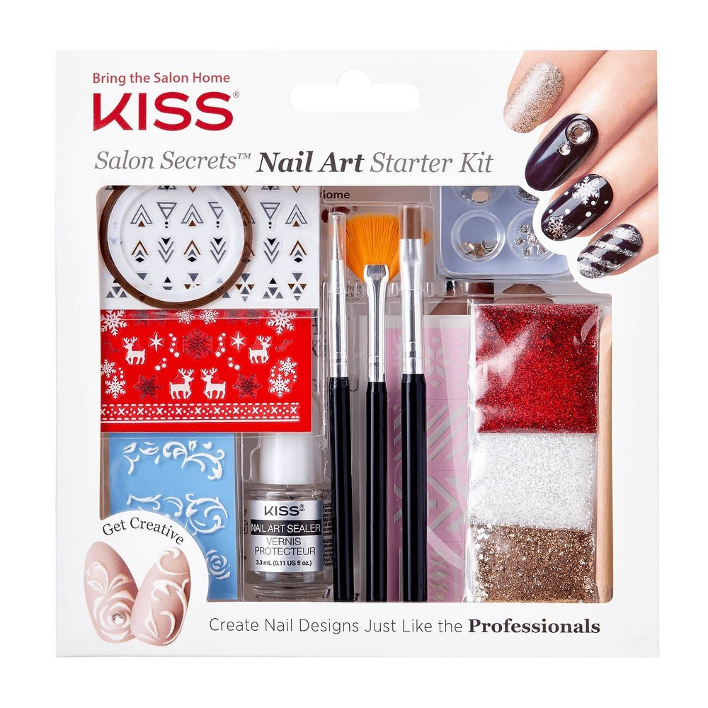Nail Art Tools Walmart
 UPC Kiss Salon Secrets Nail Art Starter Kit