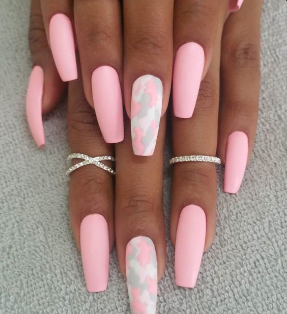 Nail Designs Coffin Shape
 Coffin Nails Inspiration