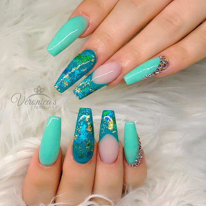 Nail Designs Coffin Shape
 Try Cool Сoffin Shape Nails