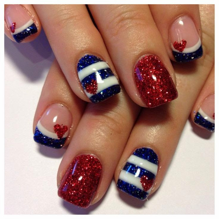 Nail Designs For 4th Of July
 Nail Designs Fourth of July Nail Designs