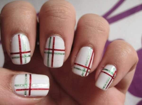 Nail Designs With Striping Tape
 16 Superb Striping Tape Nail Art Designs